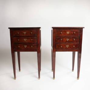 A Pair of French !9th Century Bedside Tables